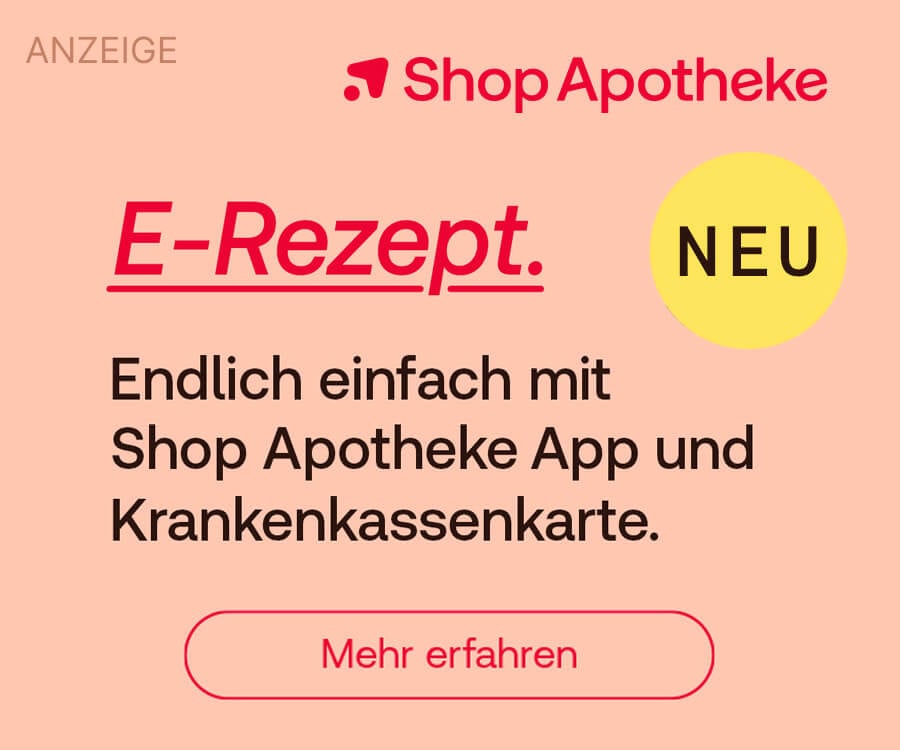 Mobile Werbebanner von Shop Apotheke